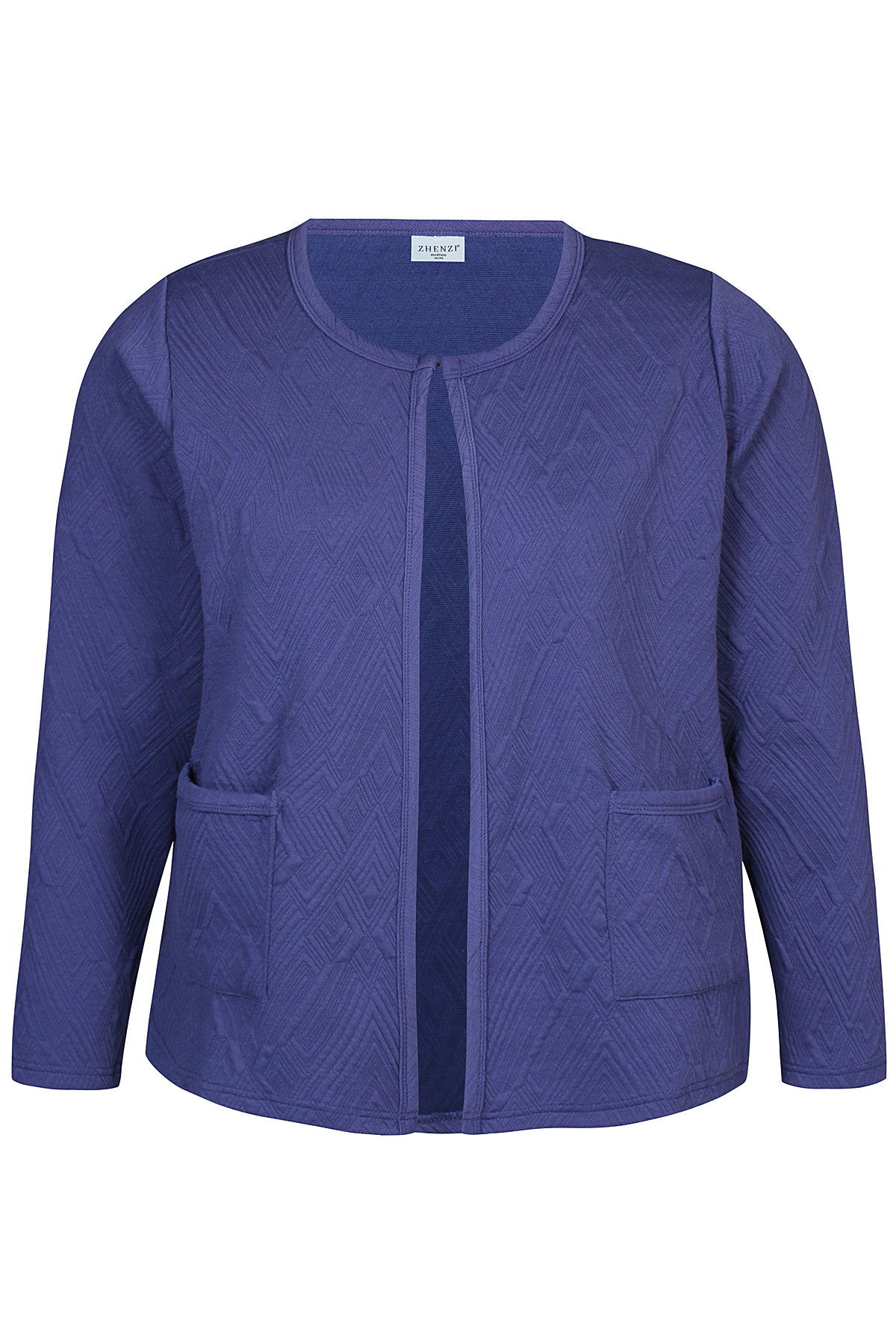 Zhenzi Reimer 641-Cardigan L/S ps5 - Blue dusk, S=42/44