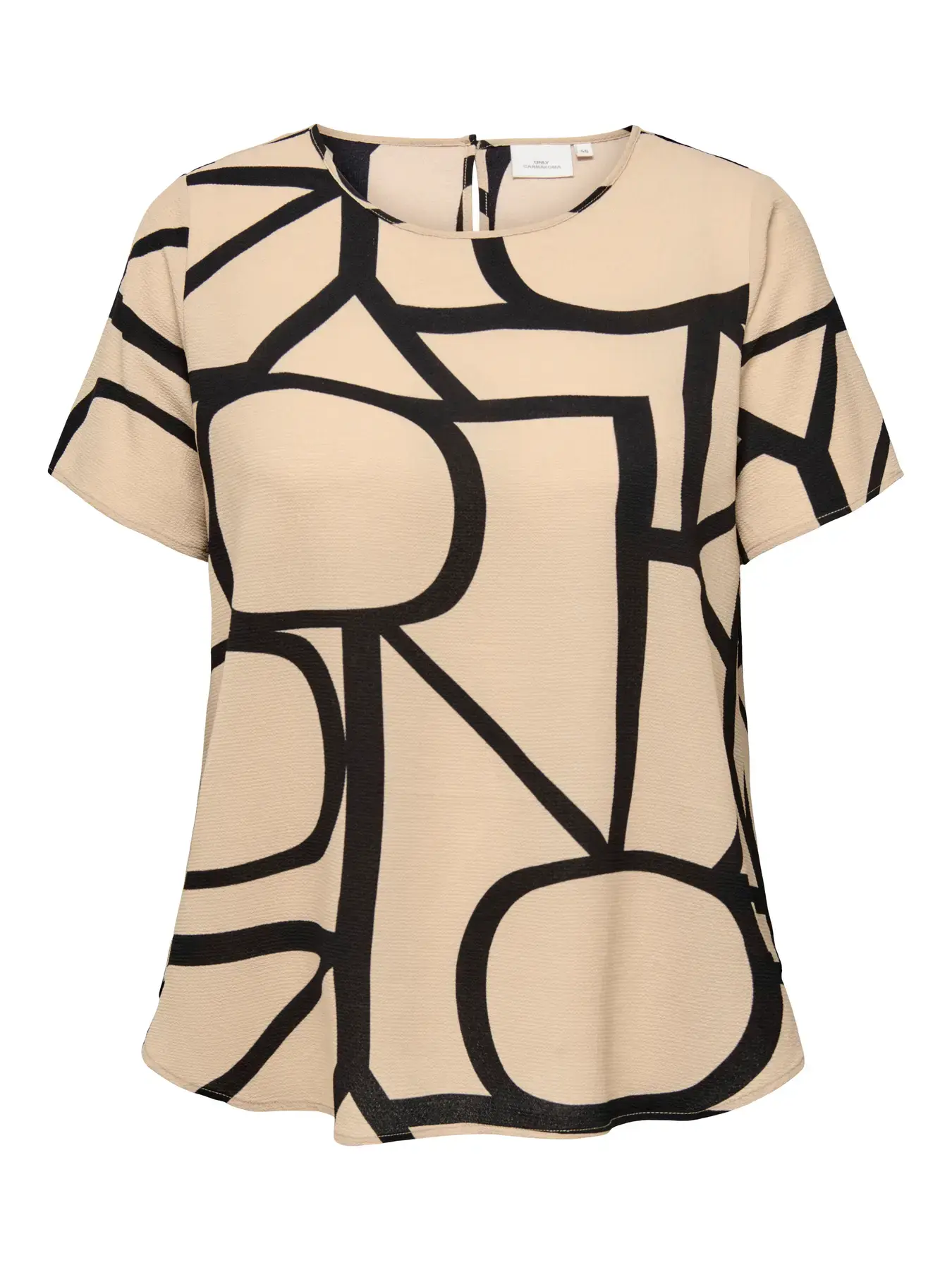 only ck CARVICA LIFE SS TOP WVN NOOS nomad