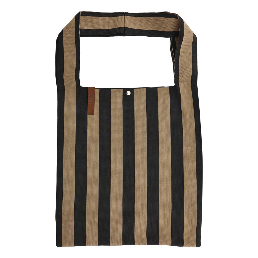 Lot83 Shopper Loïs  Taupe zwart