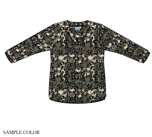 Zhenzi Zh-Sylva 898-Blouse 3/4 pf5 - Army way, XL