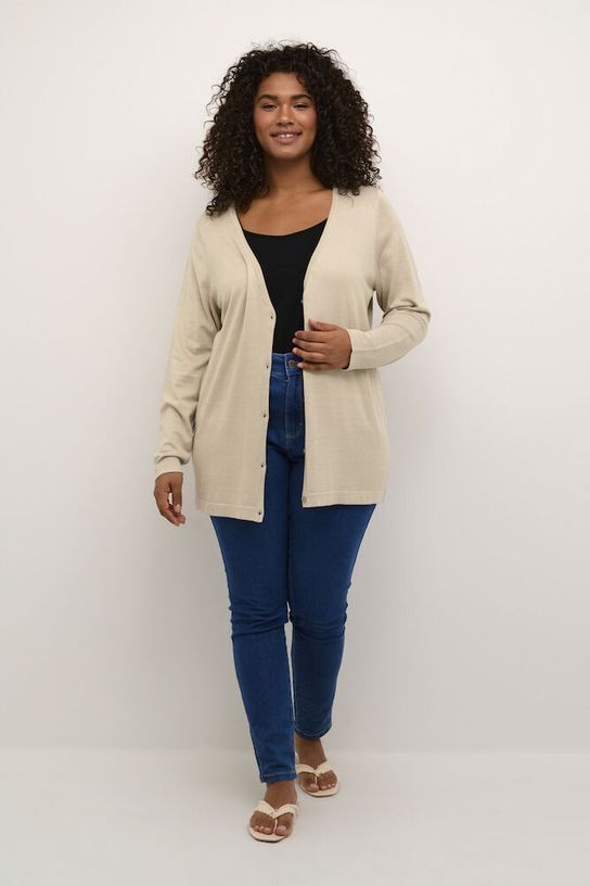 sale KCfarsia Button Cardigan feather grey v5