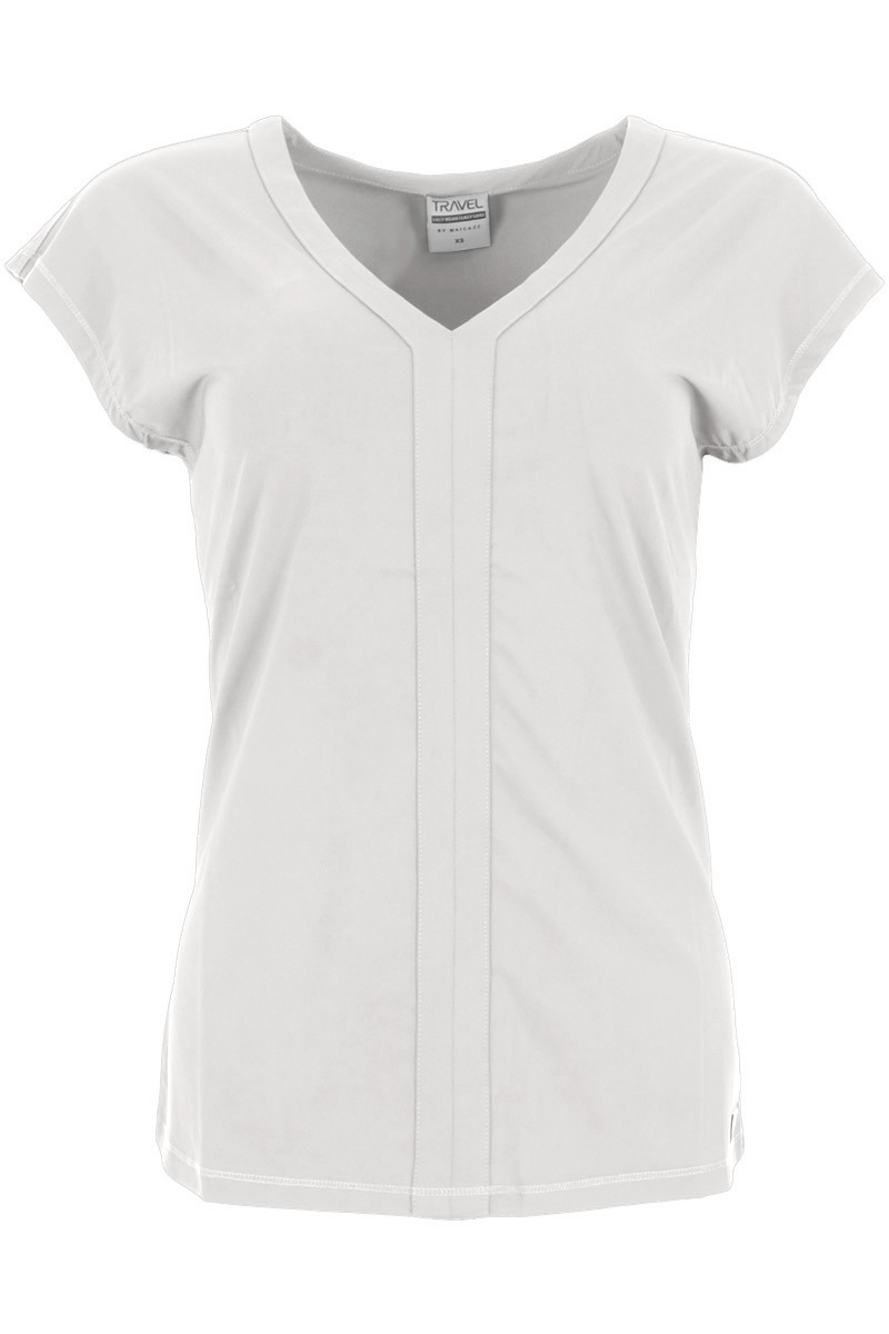 Maicazz travel VALLEY - Top off white