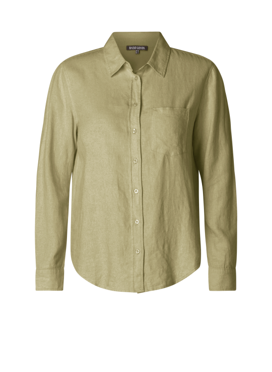 Base level curvy blouse Yaella - Soft Army, 0(46)