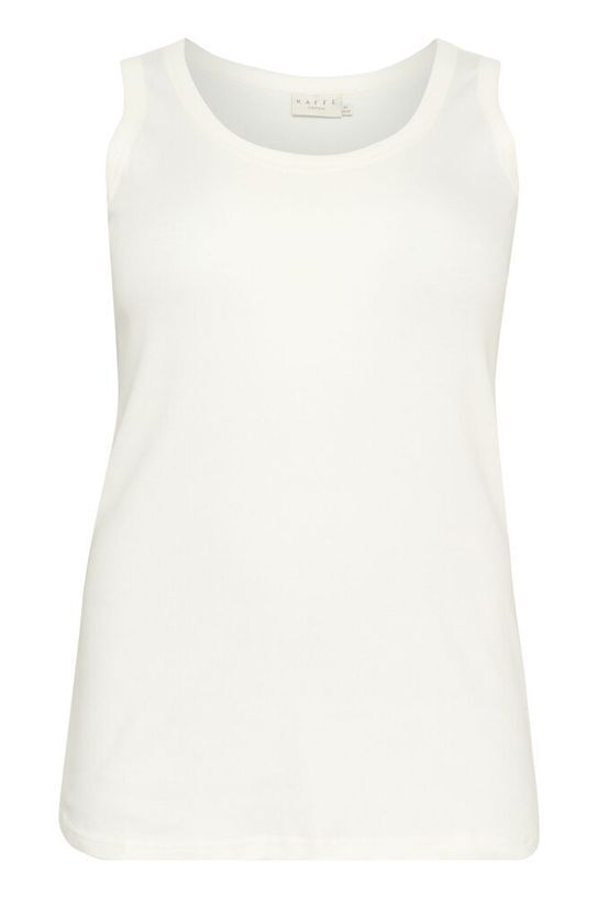 Kaffe curve KCcarina Tank Top - Chalk, L