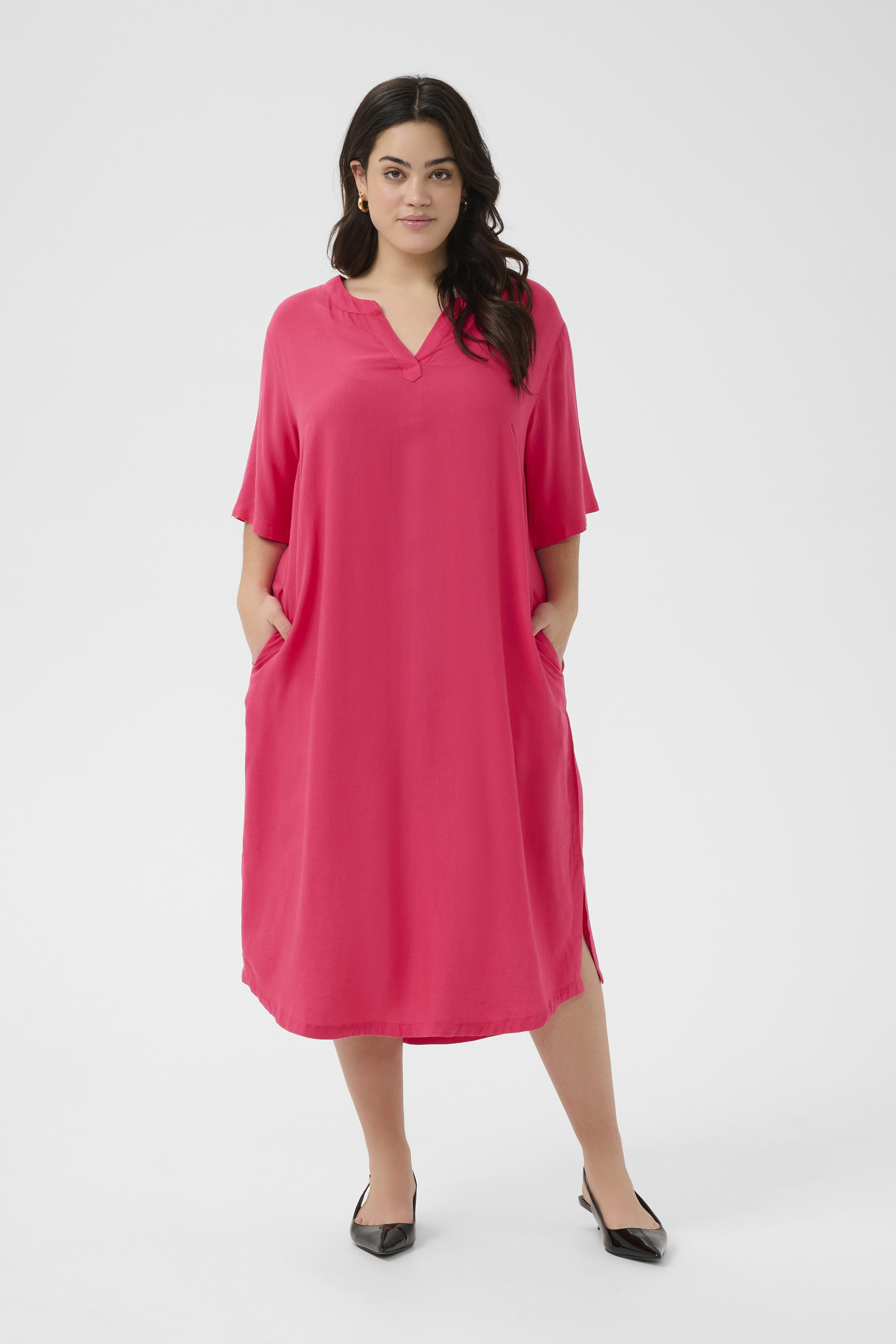 KCmille Kaftan Dress - Raspberry, 52