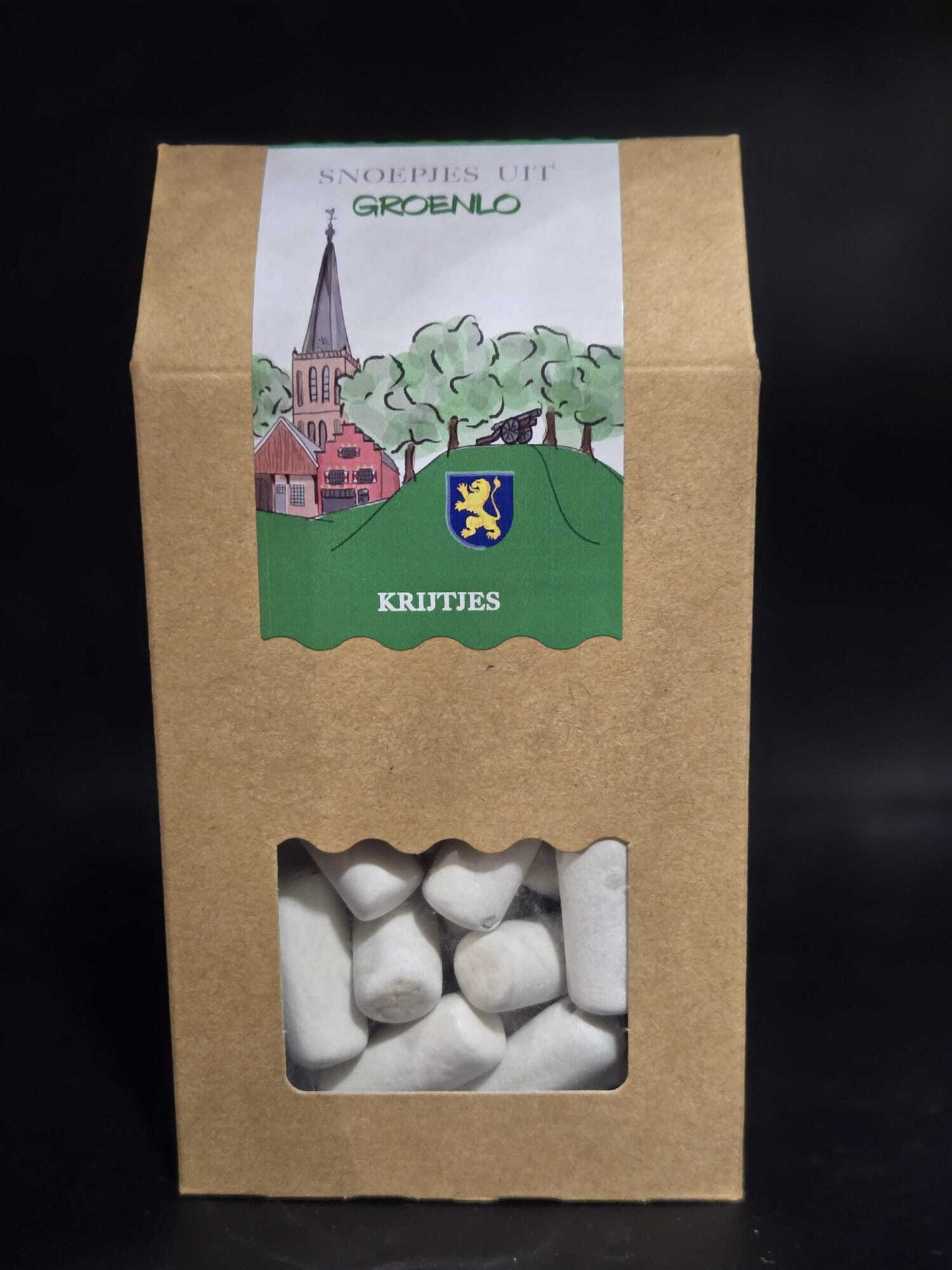 Snoepdoosje Groenlo snoepkrijtjes