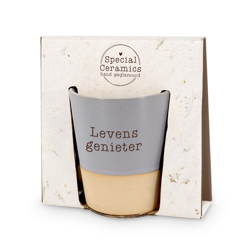 Special Ceramics - Beker - Levensgenieter