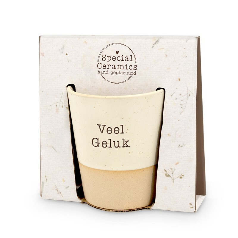 Special Ceramics - Beker - Geluk