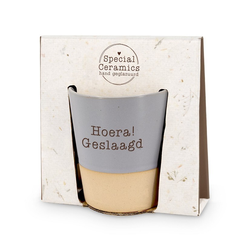 Special Ceramics - Beker - Geslaagd