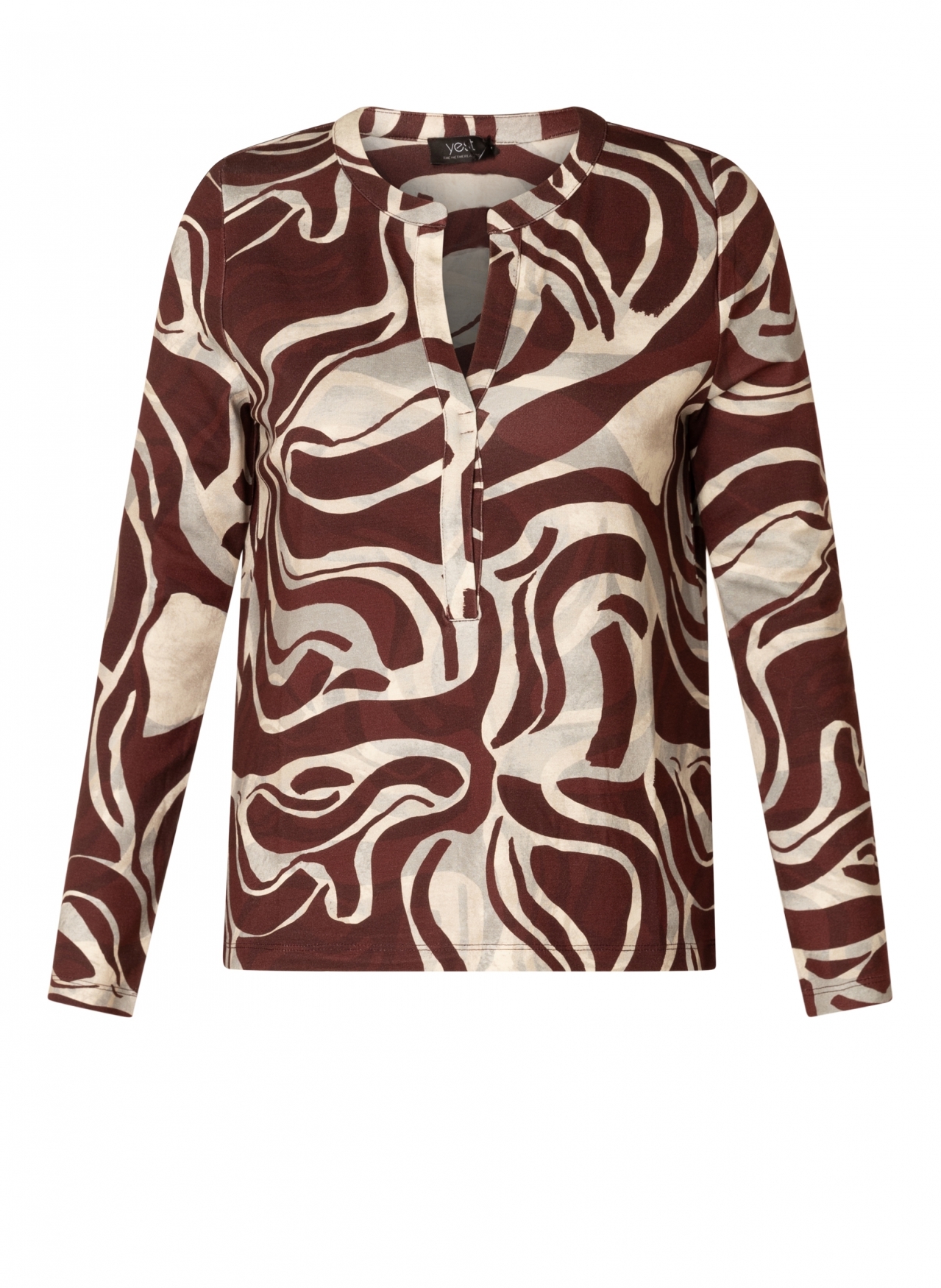 Sale Yest Top Raissa Essential f5 - Dark Bordeaux/Multi, 46