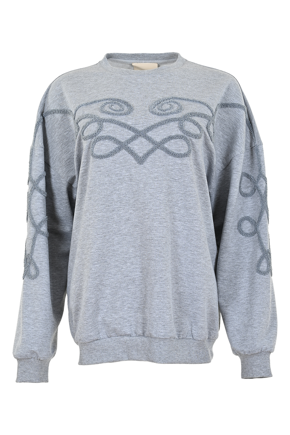 Maicazz PLEUN - SWEATER f5 - grey melee, M