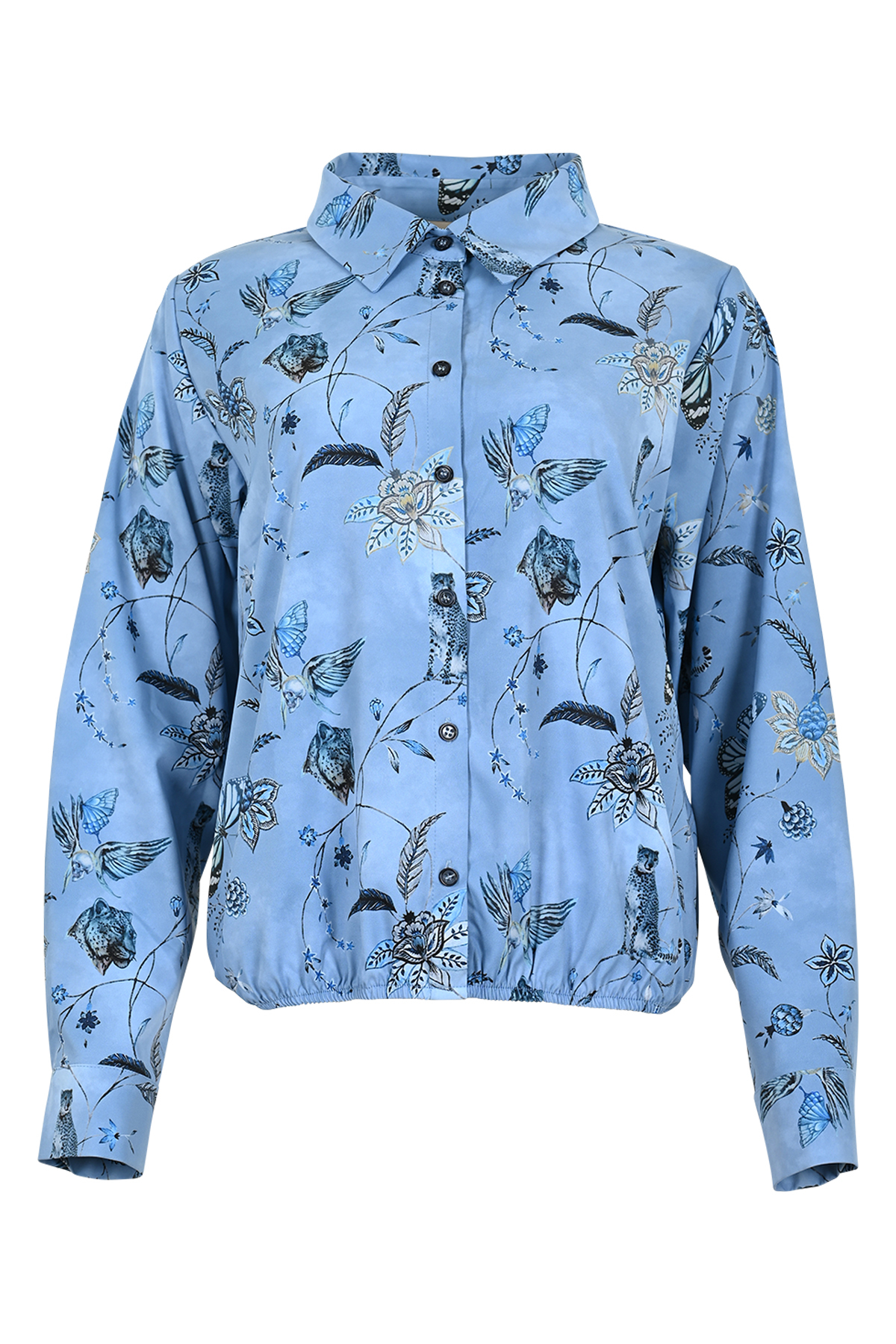 Maicazz PYDIA - BLOUSE f5 - Blue butterfly, 44