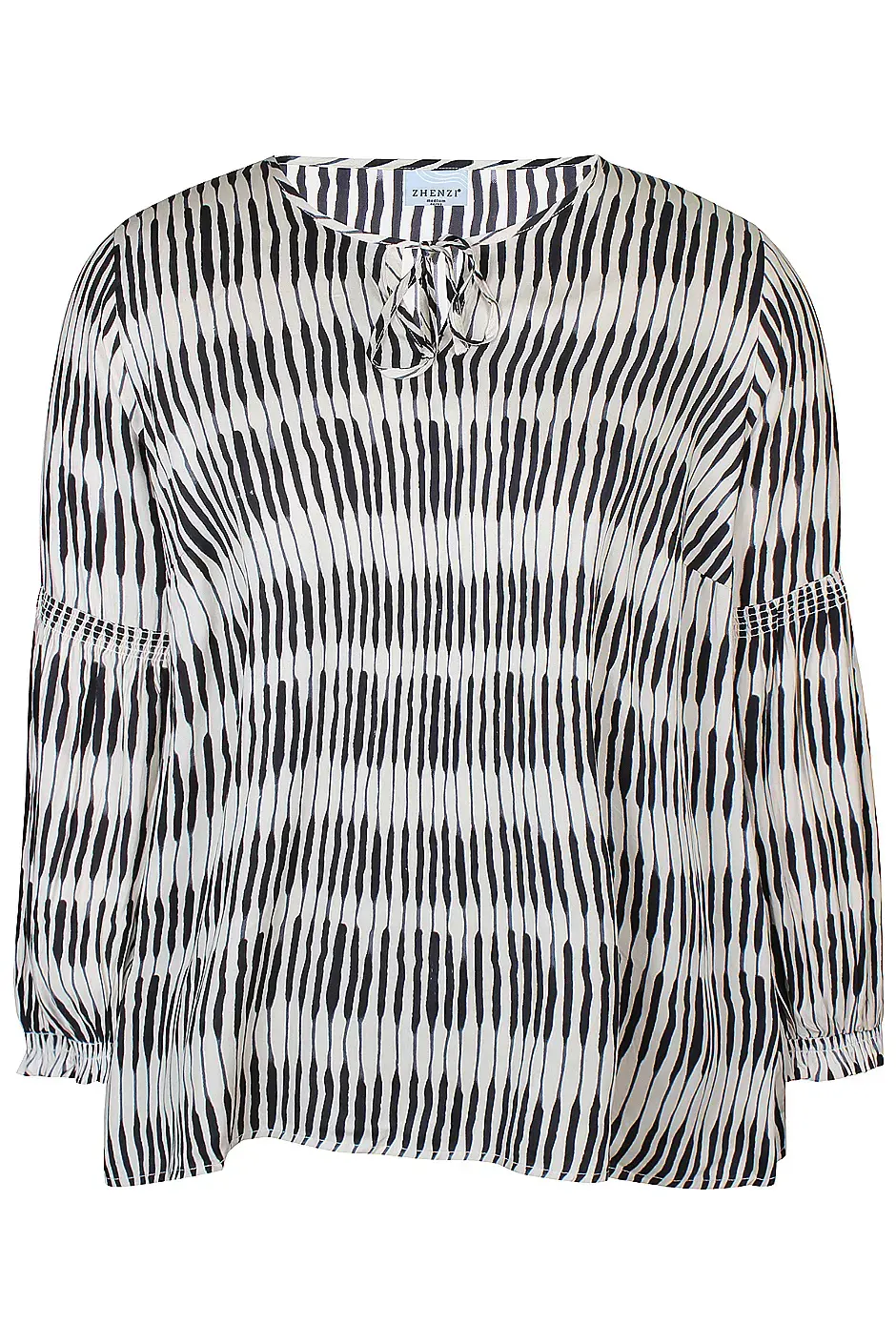 Zh-Sisy 1060-Blouse L/S f5 - Sandshell, L=50/52