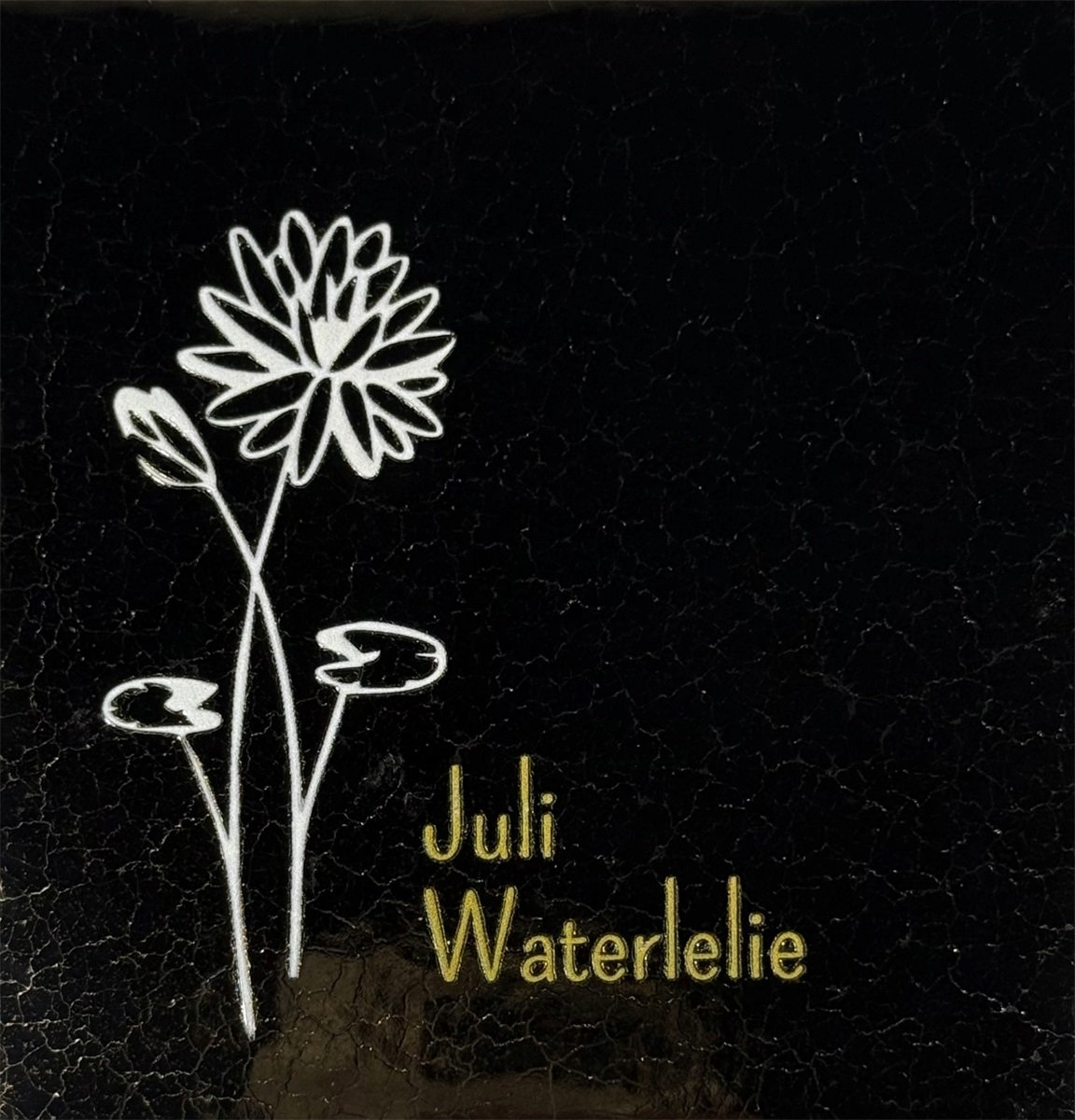 Geboortetegel Juli goud