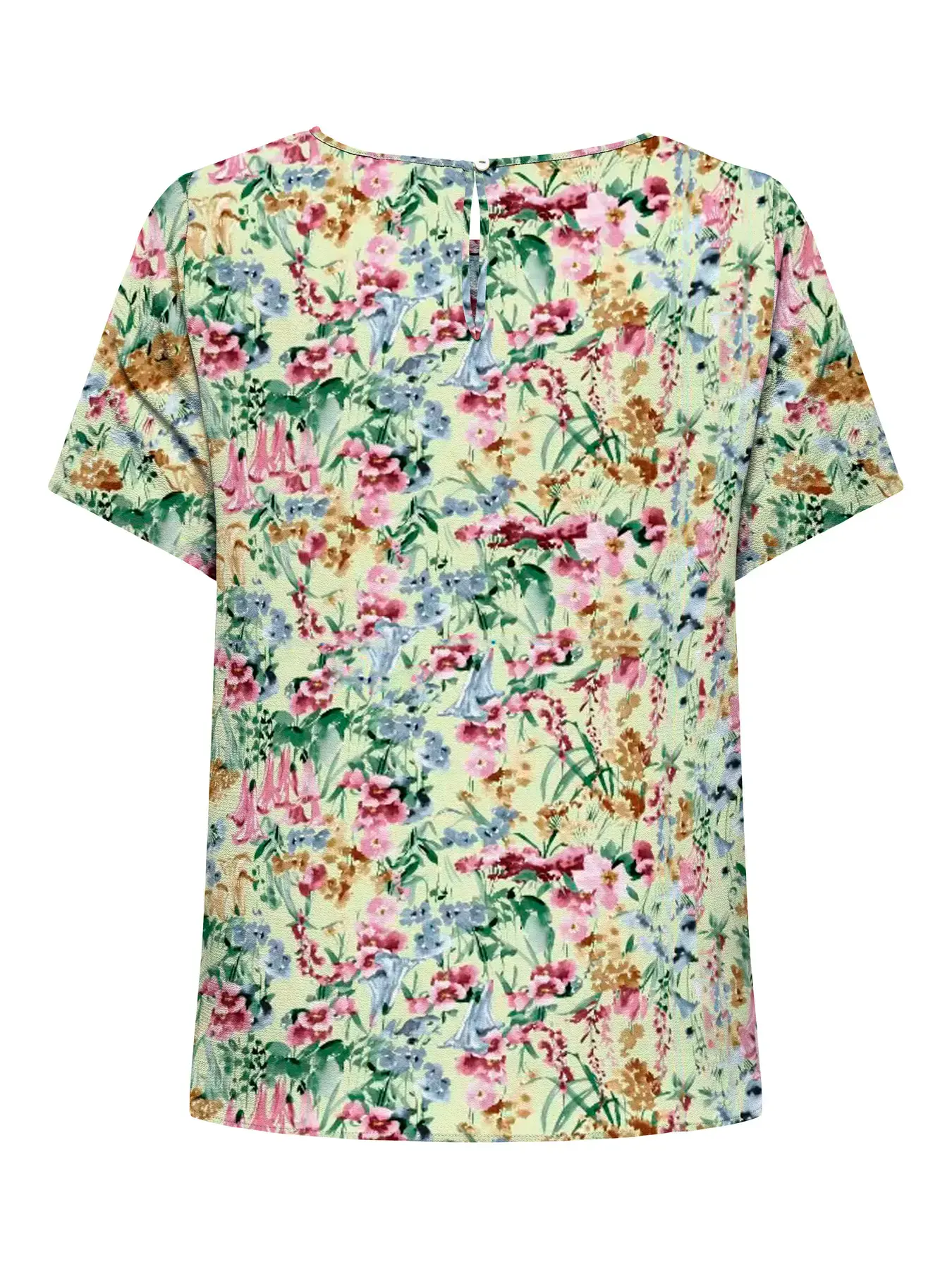 CARVICA LIFE SS TOP WVN NOOS s6 - Cloud Dancer BLURRY FLOWER, 44