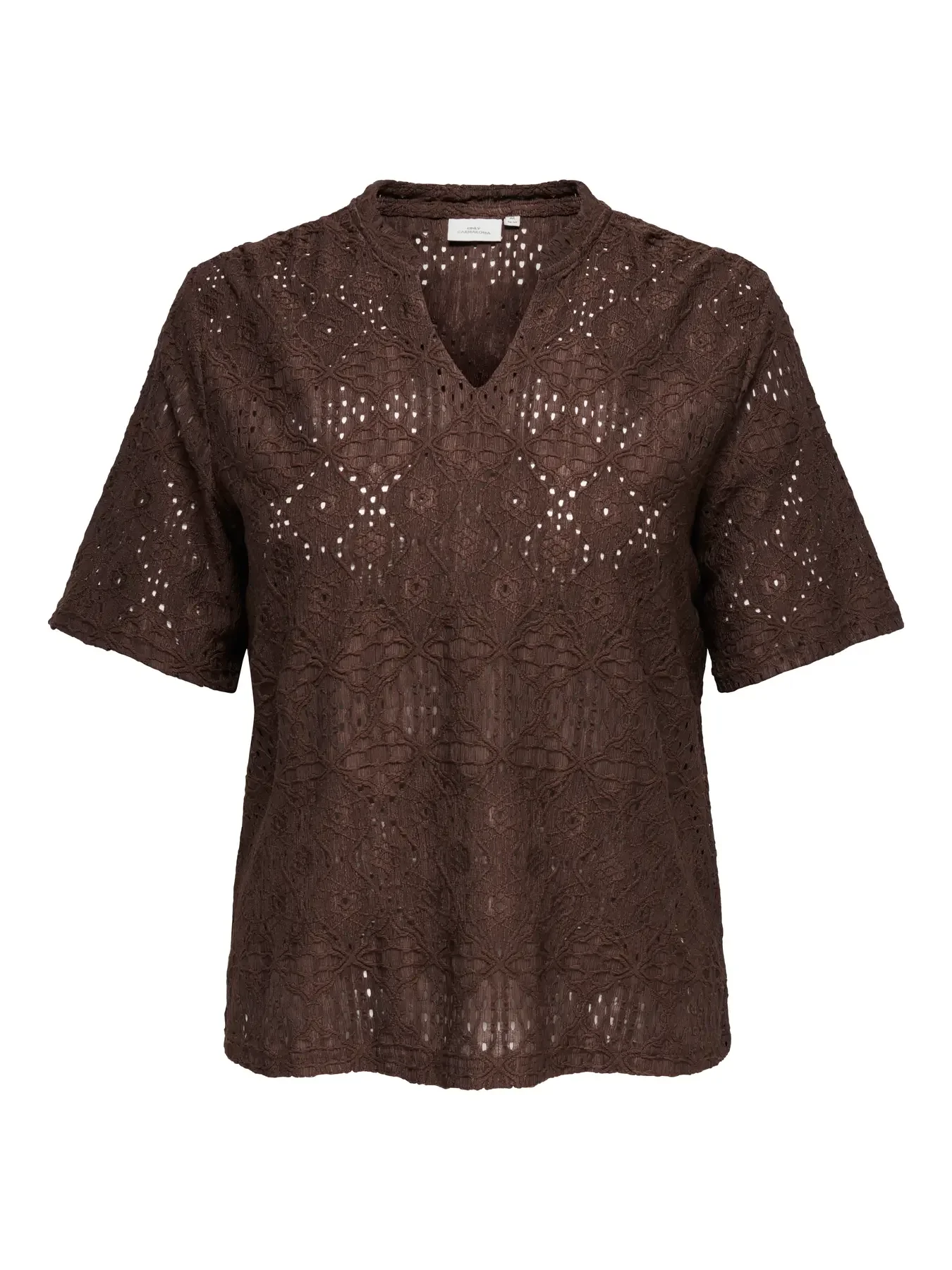 CARHELLEN S/S V-NECK BLOUSE JRS z6