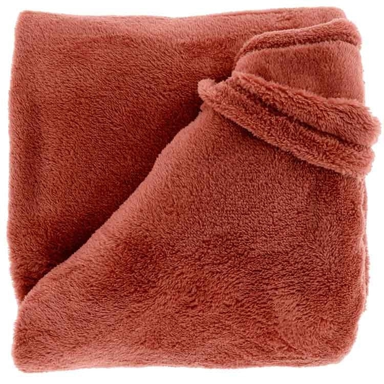 Justin plaid 150x200cm Marsala