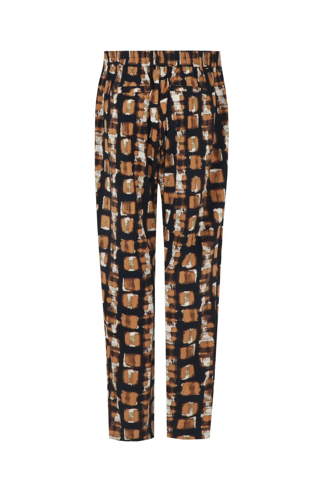 Exxcellent Tonya pants w5 - Black/Cognac, 46