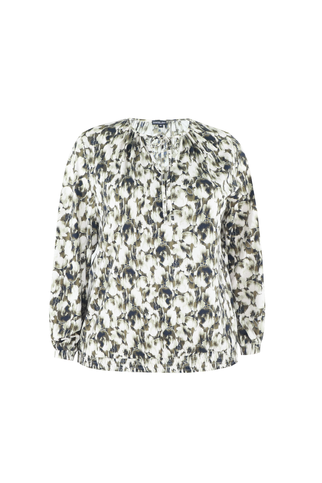 Exxcellent Carmen top w5 - Sand/Olive Green, 46