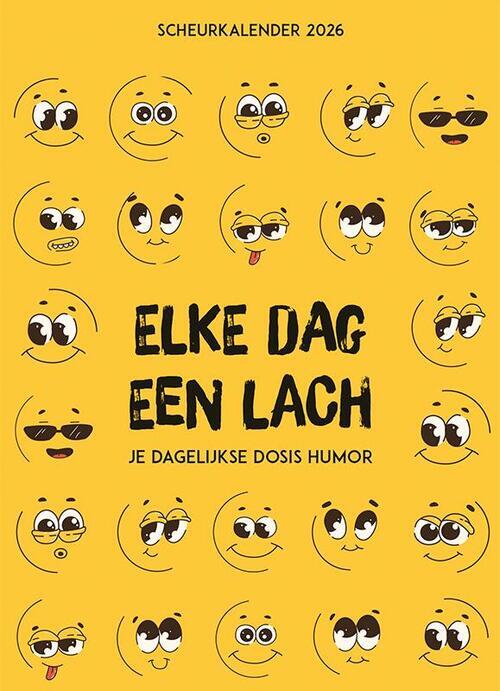 Scheurkalender 2026 Elke dag een lach
